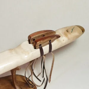 Bass Drone Flute Maple & Walnut in D to f minor NAF scale - Made To Order